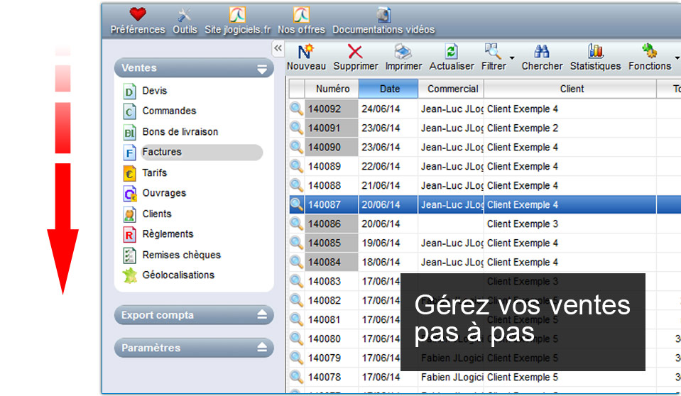 Logiciel de facturation NF